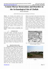 Research paper thumbnail of Cement Mortar Restorations and Disorders in the Archaeological Site of Chellah