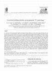 Research paper thumbnail of Low-level (submicromole) environmental 14C metrology