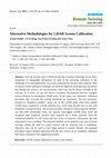 Research paper thumbnail of Alternative Methodologies for LiDAR System Calibration