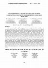 Research paper thumbnail of SULFATES EFFECT IN FINE AGGREGATE ON SELF COMPACTING CONCRETE PROPERTIES BY USING RISE HUSK ASH ‫تأثير‬ ‫األمال‬ ‫ح‬ ‫الرص‬ ‫ذاتية‬ ‫الخرسانة‬ ‫خواص‬ ‫على‬ ‫الناعم‬ ‫الركام‬ ‫في‬ ‫الكبريتية‬ ‫باستخدام‬ ‫الرز‬ ‫قشور‬ ‫رماد