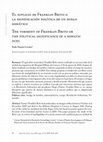 Research paper thumbnail of El suplicio de Franklin Brito o la significación política de un duelo somático The torment of Franklin Brito or the political significance of a somatic duel