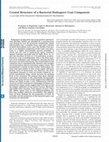 Research paper thumbnail of Crystal Structure of a Bacterial Endospore Coat Component: A LACCASE WITH ENHANCED THERMOSTABILITY PROPERTIES