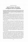 Research paper thumbnail of The Socio-Ecological Crises of Capitalism