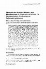 Research paper thumbnail of Disubstituted amino-, nitroso-, and nitrofluorenes: a physicochemical basis for structure-activity relationships in Salmonella typhimurium