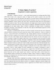 Research paper thumbnail of Is Islam religion of warriors?  (Arguments & counter-arguments)