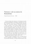 Research paper thumbnail of Natureza e Arte na Aurora do Romantismo