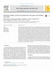 Research paper thumbnail of Mechanical stability of roll-to-roll printed solar cells under cyclic bending and torsion