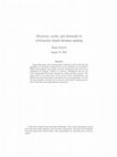 Research paper thumbnail of Structure, math, and demands of civil-society-based decision making