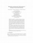 Research paper thumbnail of Exploiting Communication Opportunities in Disrupted Network Environments