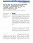 Research paper thumbnail of Relating Large Amplitude Oscillatory Shear and Food Behavior: Correlation of Nonlinear Viscoelastic, Rheological, Sensory and Oral Processing Behavior of Whey Protein Isolate/κ-Carrageenan Gels