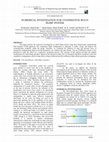 Research paper thumbnail of NUMERICAL INVESTIGATION FOR COOPERATIVE MULTI BLIMP SYSTEM