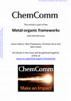 Research paper thumbnail of Calix[4]arene-based metal–organic frameworks: towards hierarchically porous materials