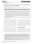 Research paper thumbnail of The Clinical Syndrome of Paroxysmal Exercise-Induced Dystonia: Diagnostic Outcomes and an Algorithm