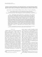 Research paper thumbnail of Interactions between macroparasites and microparasites drive infection patterns in free-ranging African buffalo