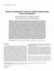 Research paper thumbnail of Genetic and epigenetic control of midbrain dopaminergic neuron development. Int J Dev Biol 44: 679687