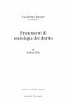 Research paper thumbnail of Frammenti di sociologia del diritto - Andrea Villa