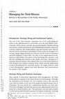 Research paper thumbnail of Managing the Third Mission Introduction: Strategic Hiring and Institutional Capture