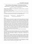 Research paper thumbnail of Physicochemical, Microbiological, Antioxidant and Sensory Characteristics of “Aguamiel” Microencapsulated by Spray Drying