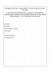 Research paper thumbnail of Dissertation  'Class, Raymond Williams and the Empty Coffin': Residual and Emergent Practices in  the novels Sitting Ducks, Lionel Asbo and Iron Towns .docx