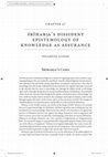 Research paper thumbnail of Śrīharṣa' s Dissident Epistemology: Of Knowledge as Assurance (2017)