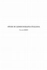 Research paper thumbnail of L'espressione dell'incertezza tra fraseologia e lessico: il caso di 'può darsi', in "Studi di Lessicografia Italiana", XXXIV, 2017, pp. 325-353