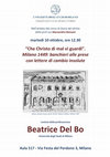 Research paper thumbnail of Lezione della professoressa Del Bo