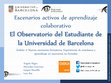 Research paper thumbnail of Escenarios activos de aprendizaje colaborativo