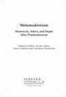 Research paper thumbnail of van den Akker, R., Gibbons, A., and Vermeulen, T. (eds) (2017) Metamodernism: Historicity, Affect, and Depth after Postmodernism, Rowman & Littlefield International.