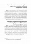 Research paper thumbnail of Aportes foucaultianos para uma etnografia da empresa moral do bullying no contexto contemporâneo brasileiro * Foucauldian contributions to an ethnography of the moral enterprise of bullying in the Brazilian contemporary context