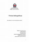 Research paper thumbnail of Fichas Bibliográficas :SIDA, prevención, métodos de contagio y tratamiento