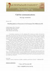 Research paper thumbnail of Call for papers UISPP Paris 2018 "Modelling Spheres of Interaction in the European First Millennium BC"