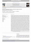 Research paper thumbnail of Dynamic topography of passive continental margins and their hinterlands since the Cretaceous