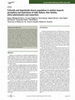 Research paper thumbnail of Culturally and linguistically diverse populations in medical research: perceptions and experiences of older Italians, their families, ethics administrators and researchers