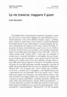 Research paper thumbnail of La via traversa: mappare il queer - recensione di Luca Iacovone a 'Le teorie queer: Un'introduzione', Politica & Società 2, 2017