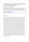 Research paper thumbnail of Resistant masculinities in alternative R&B? Understanding Frank Ocean and The Weeknd's representations of gender