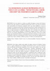 Research paper thumbnail of LA HOMOSEXUALIDAD REPRIMIDA EN LA VIDA Y EN LA OBRA " SONETOS DEL AMOR OSCURO " DE FEDERICO GARCÍA LORCA