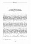 Research paper thumbnail of La grande migrazione interna: nuovi strumenti e vecchi paradigmi