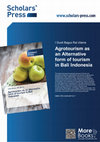 Research paper thumbnail of Agrotourism as an Alternative form of tourism in Bali Indonesia