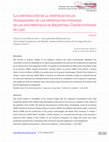 Research paper thumbnail of La construcción de la identidad de los trabajadores de las empresas recuperadas en los documentales de Argentina. Cuatro estudios de caso