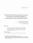 Research paper thumbnail of TRAS LOS RASTROS DE LA TOMA DE POSICIÓN ROMÁNTICA EN LA LITERATURA COLOMBINA