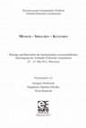 Research paper thumbnail of Mensch – Sprachen – Kulturen