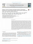 Research paper thumbnail of Changes in white cell estimates and plasma chemistry measurements following oral or external dosing of double-crested cormorants, Phalacocorax auritus, with artificially weathered MC252 oil