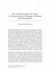 Research paper thumbnail of The French Revolution, the Union of Avignon, and the Challenges of National Self-Determination