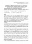 Research paper thumbnail of Participation in Organized Leisure Activities as a Context for the Development of Social Competence among Preschool Children