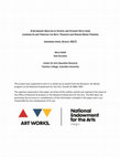 Research paper thumbnail of A secondary analysis of school and student data from Learning In  and Through the Arts: Transfer and Higher Order Thinking (Working Paper, August 2017)