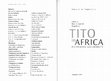 Research paper thumbnail of "Tito's Africa: Representation of Power during Tito's African Joureys", in: R. Vučetić, P. Betts (eds.), Tito in Africa: Picturing Solidarity, Belgrade 2017, pp.13-45.