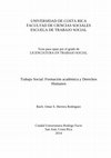 Research paper thumbnail of Trabajo Social: Formación académica y Derechos Humanos