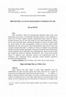 Research paper thumbnail of BİR POLİTİKA ALANI OLARAK ŞEKER VE ŞEKER PANCARI