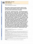 Research paper thumbnail of Meta-analysis of genome-wide association studies from the CHARGE consortium identifies common variants associated with carotid intima media thickness and plaque Statistical analysis and interpretation of the data: NIH Public Access