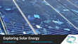 Research paper thumbnail of Exploring Solar Energy